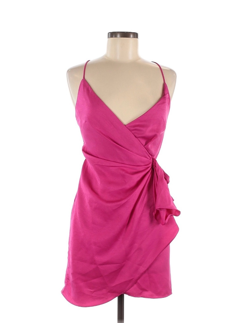 Hello Molly Pink Wrap Dress